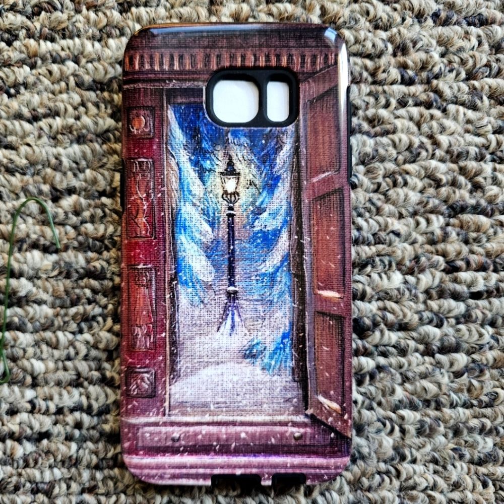 Narnian Lamppost Collectors Item Samsung Galaxy S7 Edge Rough Phone Case - NWT